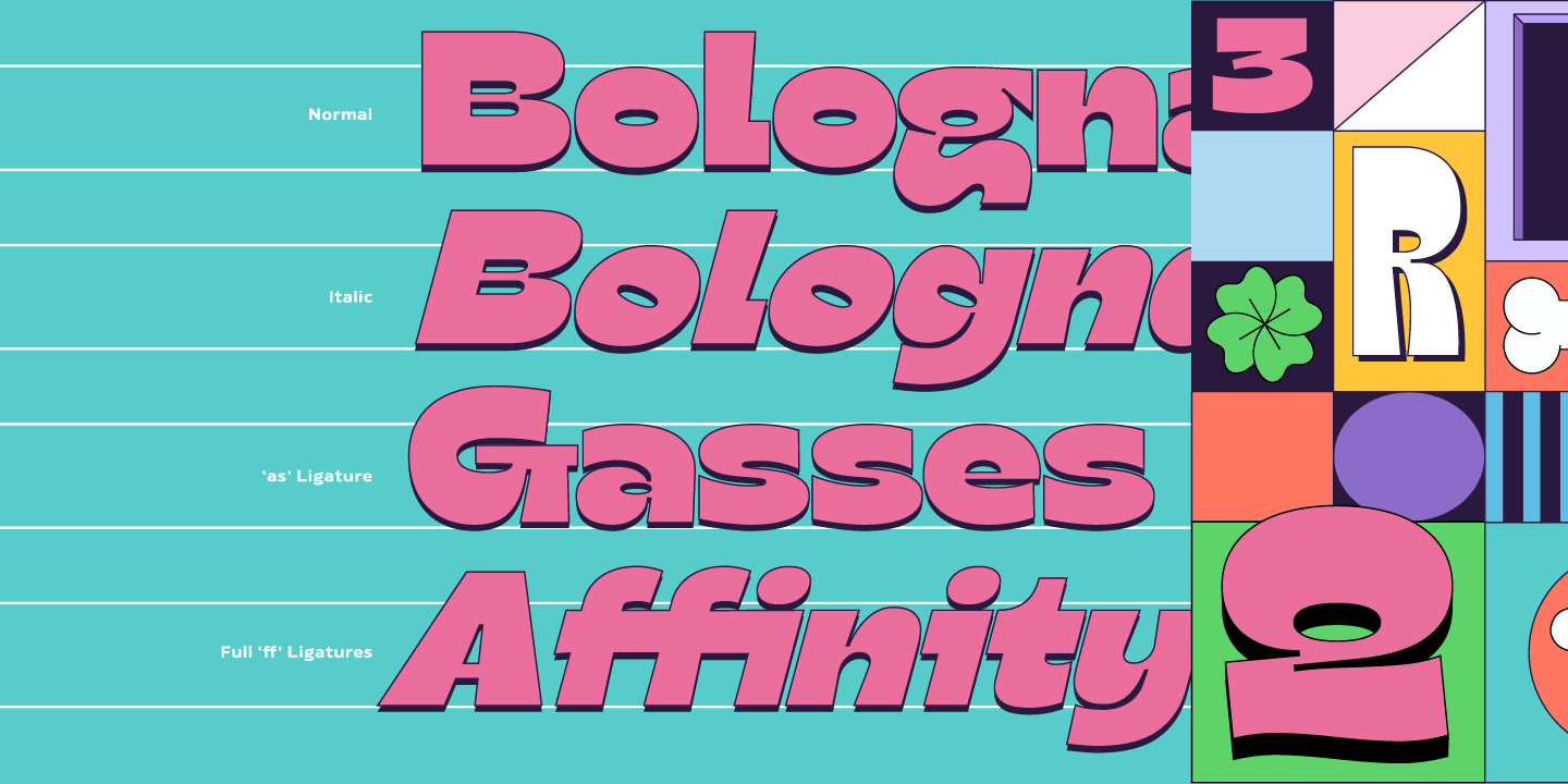 Gulfs Display Extra Expanded Italic Font preview
